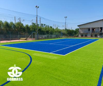 China Tennis Grass Mat Turf Padel Court Grass Blanket Roden Field Hockey Grass Artificial And Sports Flooring for sale