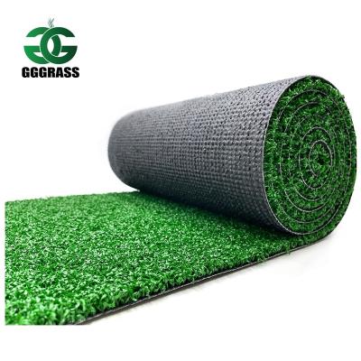 China Density 12mm Minimalist Lush Curly Artificial Grass For Tennis Court Outdoor Artificial Grass for sale