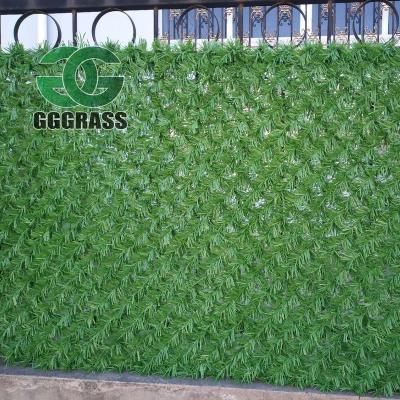 China Contemporary Garden Panels Auchentoshan Springwood Plastics Leaves Hanging Plant Artificial Artificial Plant Leaves for sale