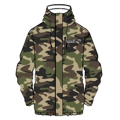 China Breathable Anorak Jackets For Men's Hot Sale Mens Winter Camouflage Jacket for sale