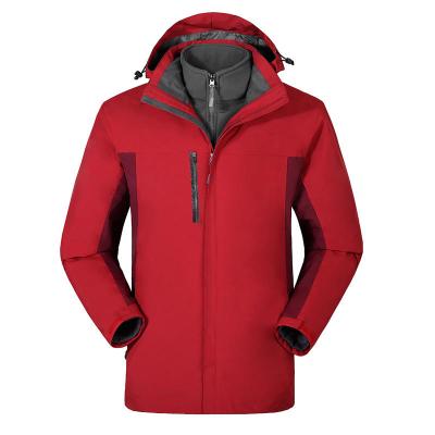 China Breathable casual anorak men waterproof jacket women three-in-one mountain coat for winter for sale