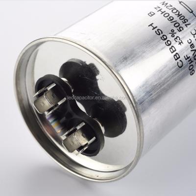 China High quality long life 8mf 250v cbb80 lamp capacitor lighting for sale