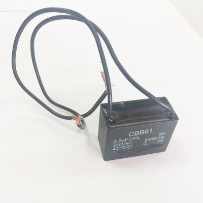 China FAN Capacitor CBB61 Ceiling Fan Shipping and CBB61 Capacitor Handling for sale