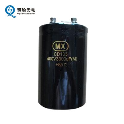 China General Purpose Electrolytic Capacitor 63V 39000uF , Power Supply Screw Terminal Capacitor 63V 39000MFD for sale