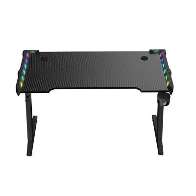 China Other New Style Illuminated Game Table Spot BEISIJIE Symphony Gaming Table (RGB) OEM Customized Carbon Fiber Computer Desk for sale