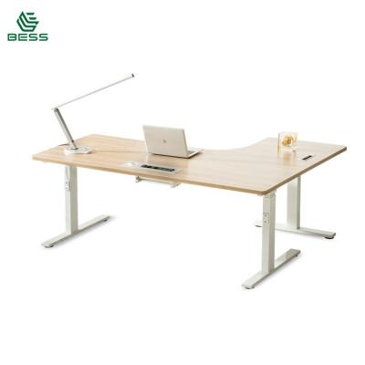 China Other Electric Control Synchronous Pulse Three-motor Electric Control Synchronous Pulse Lift Table Stand Frame Office Lift Table Desk for sale