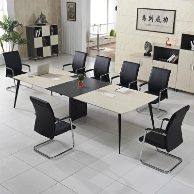 China Simple design modern low price modern meeting table conference table office furniture wooden custom made desk for sale