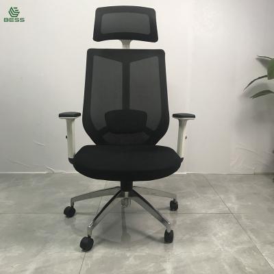 China Bess Ergonomic High Elastic Sponge Chair (Waist) Mesh Chair Adjustable High Quality 2D PP Chair Armrest for sale