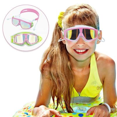 China Anti-scratch Anti-scratch Cartoon Glasses Boys Girls Boys Anti Fog Adjustable Buckle Kids Outdoor Waterproof Summer Swimming Goggles New Cute Glasses for sale