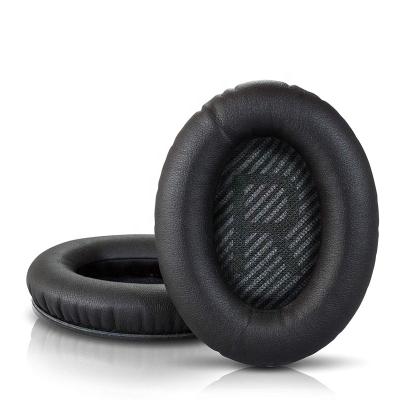 China Safety\Soft Free Shipping Leather Ear Pads\Comfortable Ear Cushion Replacement For Bose QC35 Headphone for sale