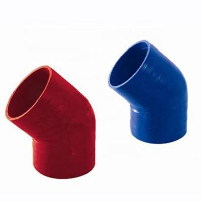 China 2018 High Performance Silicone Hose Auto ID 60mm 45 Degree Elbow Silicone Hose for sale