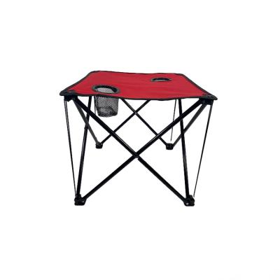 China Easy Folding And Carry 600D Oxford Cloth Camping Foldable Dining Table And Chairs for sale