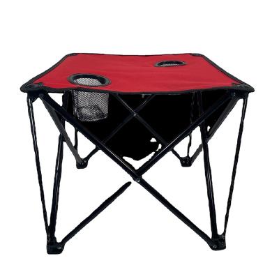 China Easy folding and transport foldable tables 41*41*45 cm luxury portable Morden fabric camping for sale