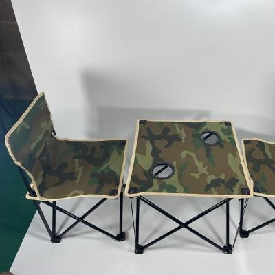 China 2022 Foldable Portable Sets Witn 2seats Newcomers Camping Table Chairs and 1 Folding Table Easy Folding and Carrying for sale