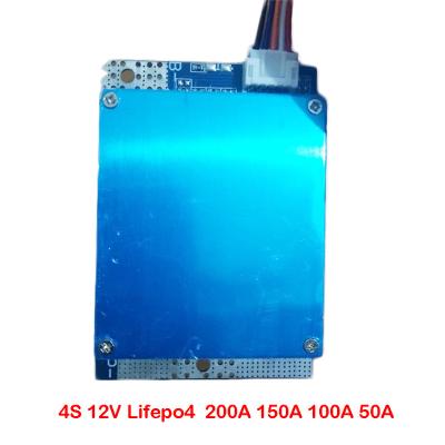 China High Current Battery Protection Board 4S 12V Lifepo4 Lithium Iron Phosphate Battery Protection Board 200A 150A 100A 50A Pack 3.2V BMS PCM With Balance for sale