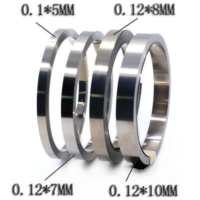 China Nickel Strip 10m 0.12mm 18650 Li-ion Battery Nickel Plated Tape Belt Strip Connector SPCC Steel Spot Welding BMS Parts 5 7/8/10m for sale