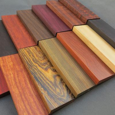 China China 1Pcs Empty Wood For DIY Knife Handle Patch Sandalwood 16 Material Handmade Ebony Cocobolo Wood Available Woodworking 12*4*1 cm for sale