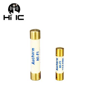 China Silver Alloy Fever Fuse CD Audio HIFI Audio Amplifier Tube Amp Melt 5x20mm 6x32mm Slow Blow Fuse 6x32mm 5x20mm for sale