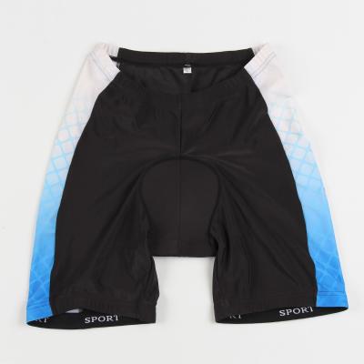 China Breathable OEM Customized Polyester Spandex Pants Bike Cycling Wear Shorts For Men for sale