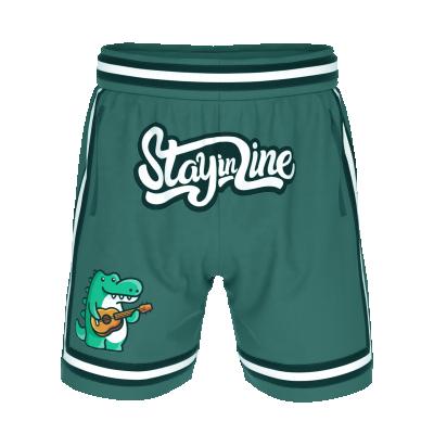 China Custom Made Men QUICK DRY Hide Sports Basketball Shorts With Pockets Mesh Polyester Shorts Zipper Quick Dry Basketball for sale