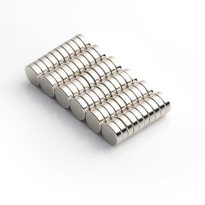 China Industrial NdFeB Super Strong Disc Neodymium Magnet N48 D12x3mm Round Magnets With Manufacturer for sale