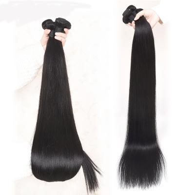 China Silky Straight Wave LN 12~28 inch Raw Indian Straight Hair Weave, 100% Peruvian Hair Weft for sale