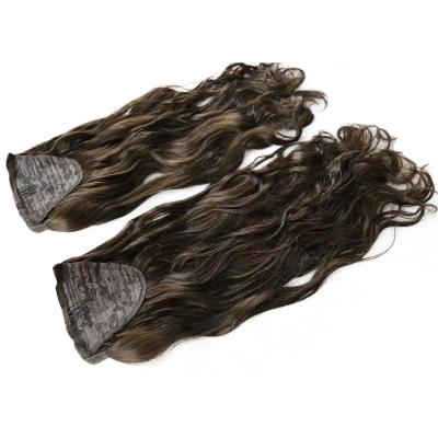 China Hair1 Bundle Price Human Hair Ponytails 100g Remy Hair In Stock Wholesale Silky Straight Wave Ponytail LS 2021 New for sale