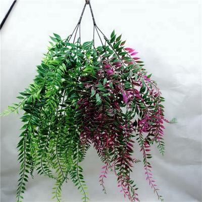 China New Fashionable Wholesale Artificial Persian Leaf Vine Wall Hanging Decoration Eco-friendly for sale