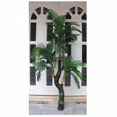 China Fashional best quality S shape Phoenix palm simulation tree and leaf bonsai ornamental plants for sale