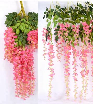 China Fashional and life like flowers china silk flower arch wisteria for arch backdrop for sale