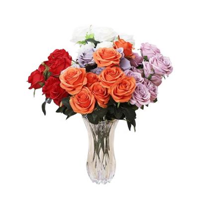 China High quality fashional rose handmade artificial rose flower with rose for sale