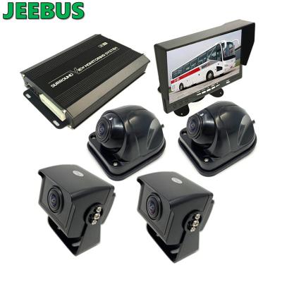 China JEEBUS 3D 360 Vision Waterproof Driving Recording Panoramic Camera 360 Parking Surveillance System for sale