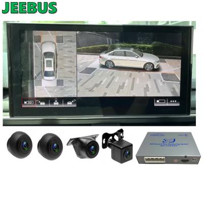 China 1280*960 3D 360 Panoramic Bird View Parking Security System With 3D Recording Car Camera All Round View System for sale