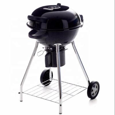 China Easily Assembled Kettle Charcoal Grill Black for sale