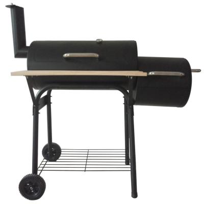 China Easily Assembled Garden Cooker Charcoal Barrel Offset Smoker Barbecue for sale