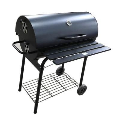 China Adjustable Waist Cart BBQ Grill Charcoal BBQ Smoker Trailer for sale