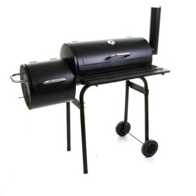 China Easily Assembled Outdoor BBQ Pit Patio Meat Cooker BBQ Grill Charcoal Smoker for sale