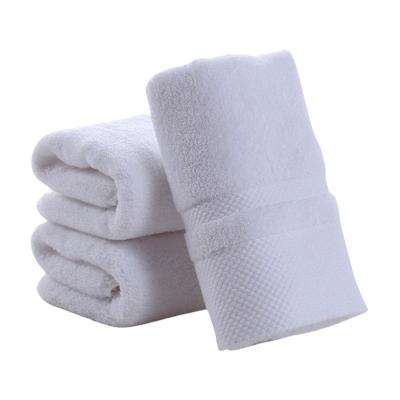 China Wholesale Compressed Cotton Bathroom Solid Color Hotel Bath Face Hand Towel Set for sale