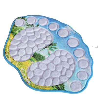 China Cartoon Viable Red Water Absorbent Anti Slip Bath Mats For Kids And Babies for sale