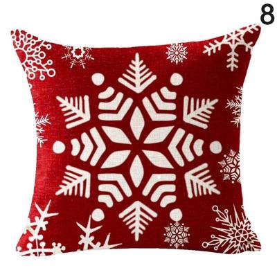 China Custom Made Holiday Theme Christmas Anti-pilling Bed Sofa Travel Cushion Pillow For Soft Breathable Home for sale