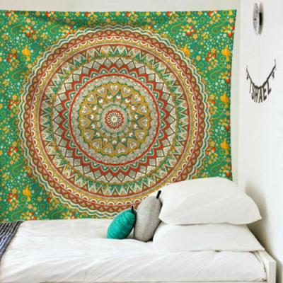 China Simple Indian Mandala Tapestry Wall Hanging Handmade Dorm Decor Custom Art for sale