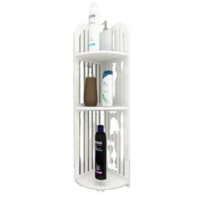 China Sustainable Toilet Shelf Bathroom Corner Storage Rack Free Of Punch Bathroom Corner Shelf Bathroom Shelves for sale