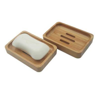 China Stocked Natural Family Bathroom Soap Crate Wooden Holders Clean And Bamboo Soap Tray for sale