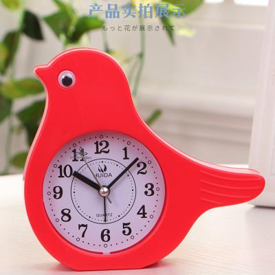 China Antique Animal Cartoon Style Alarm Clock Child Desk Alarm Clock for sale