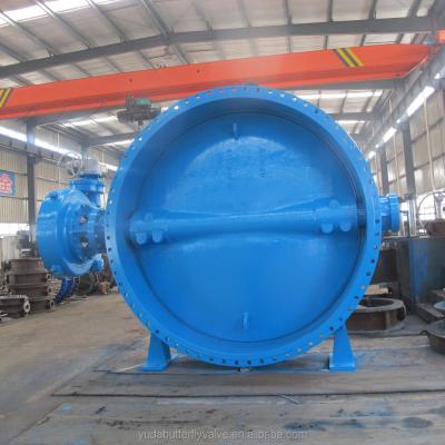 China Double EPDM DN3000 PN6 0.6Mpa Ductile Iron Body& General Ductile Disc DN3000 PN6 0.6Mpa Seal Butterfly Valve Water System Manufacturer in China for sale