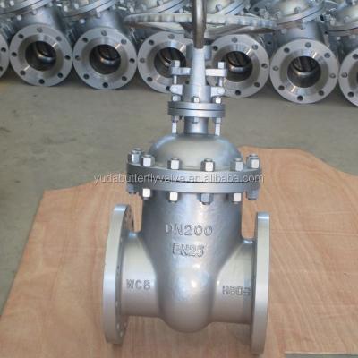 China General Inside Non-Rising Type Screw Stem Gate Valve DN200 for sale