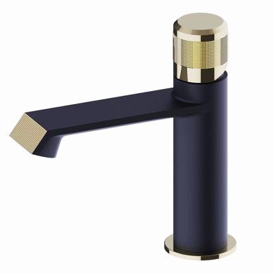 China 2022 New Design MORE FIRM Faucets Metered Luxury Bathroom Basin Mixer Brass Rose Gold Basin Mixer Black for sale