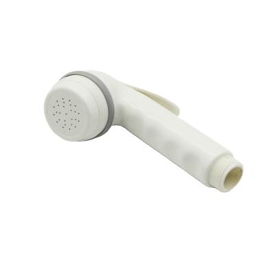 China Bathroom Accessories High Pressure Firmer White Shattaf ABS Set Hand Held Bidet Sprayer Set for sale