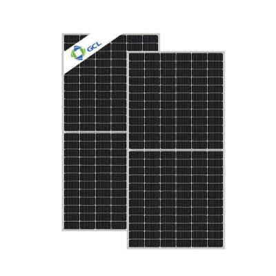 China Mono Solar Power System GCL A Grade Solar Panel Manufacturer 555W For 1kw Solar System for sale