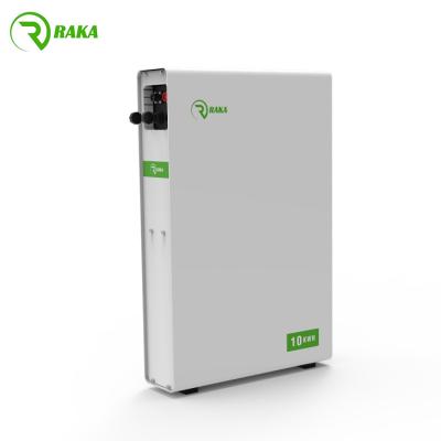 China Consumer Electronics RAKA 51.2V 200AH Lithium Energy 51200 Storage Battery Solar Power Batteries for sale